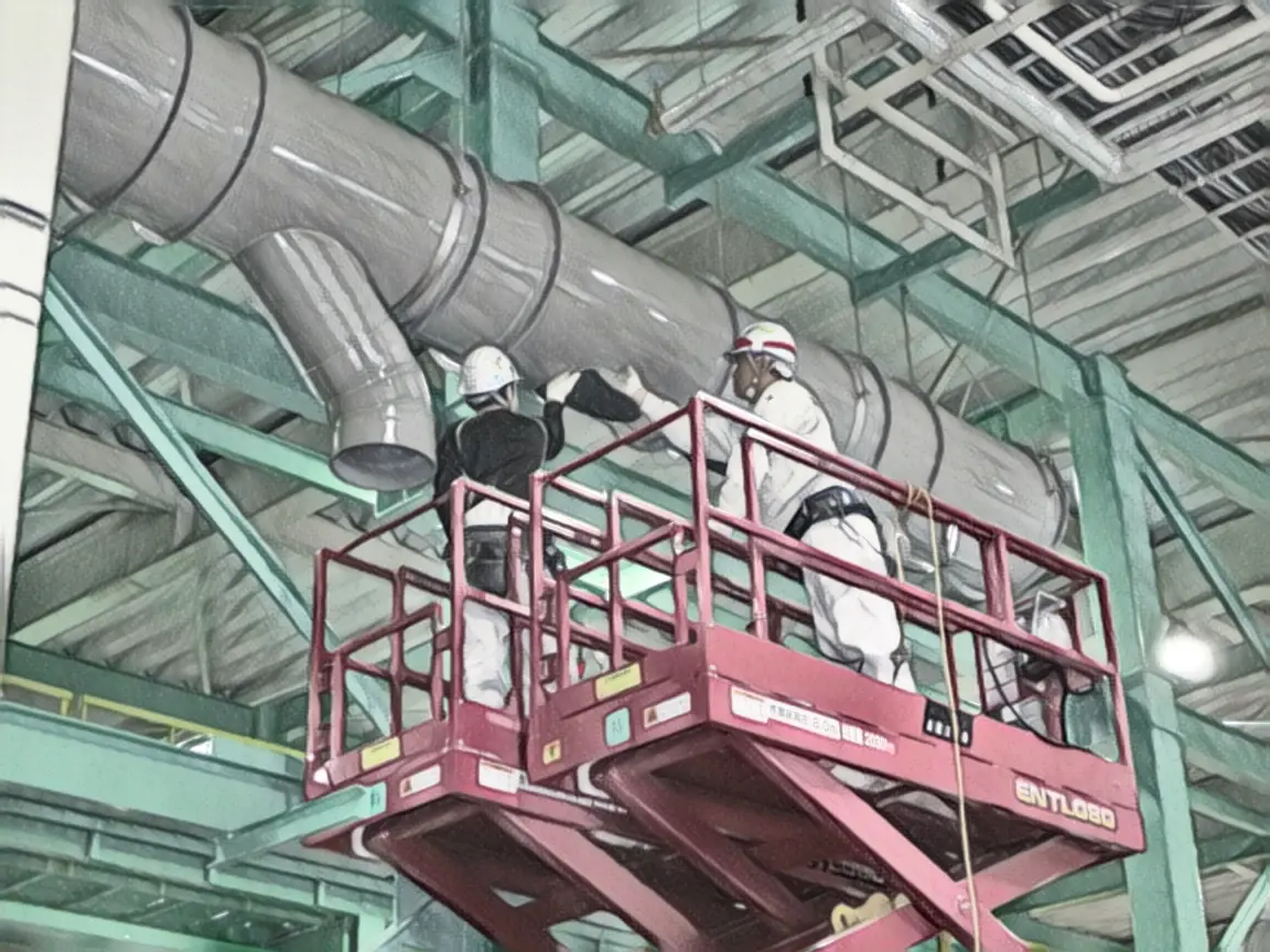 樹脂ダクト配管